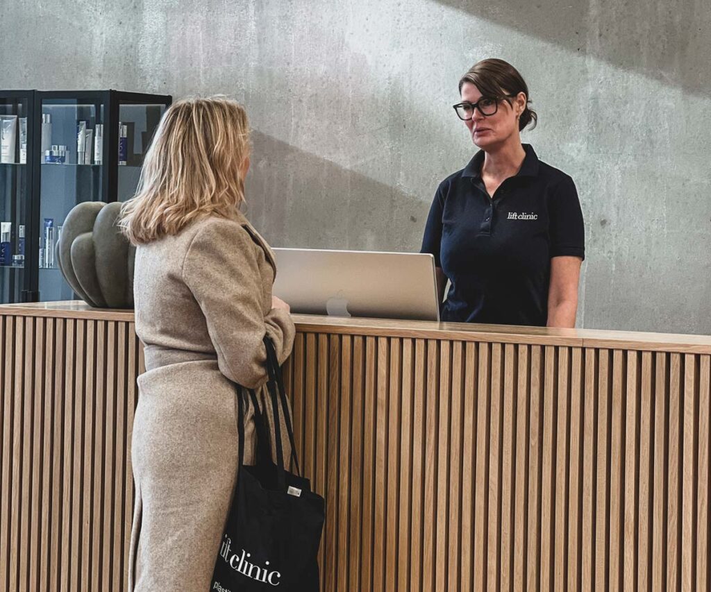Reception Lift Clinic