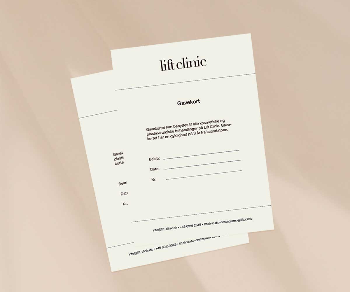Gavekort Lift Clinic